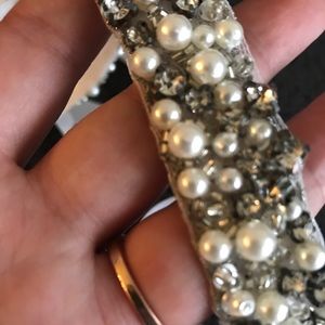 Pearl and Rhinestone belt